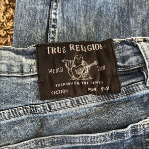 True Religion Men's Blue Jeans